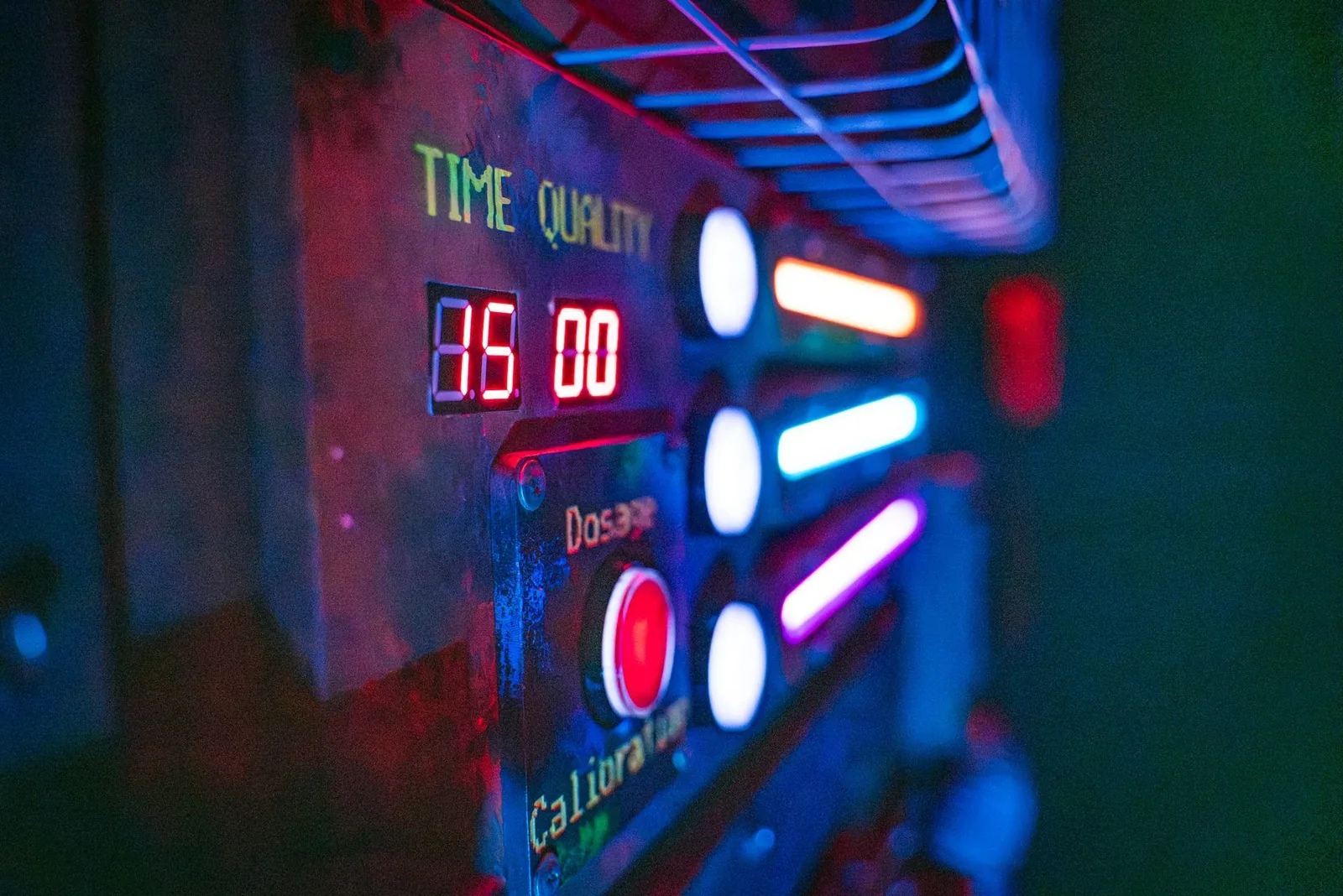 Dosage calibration controls with time and quality readouts in Zombie Apocalypse